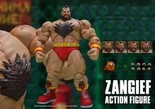 

Storm toys CPSF22 1/12 Ultra Fighting of Street II ZANGIEF the Final Challengers Enhanced Male Soldier Action Figure Robot Toy