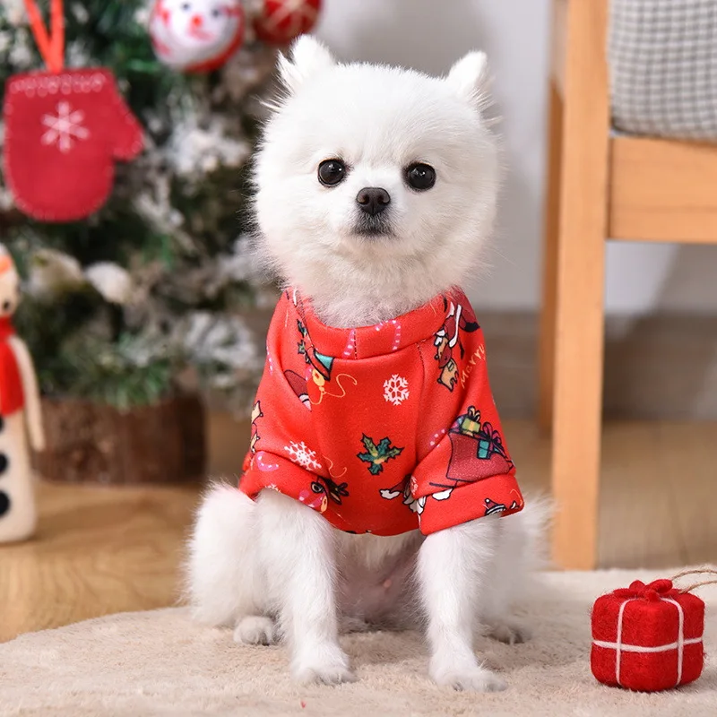 

Decorative Stunning Dog Jumper, Cat Christmas Clothes, Outfit Apparel for Winter, Warm Holiday, Xmas Pet Costumes