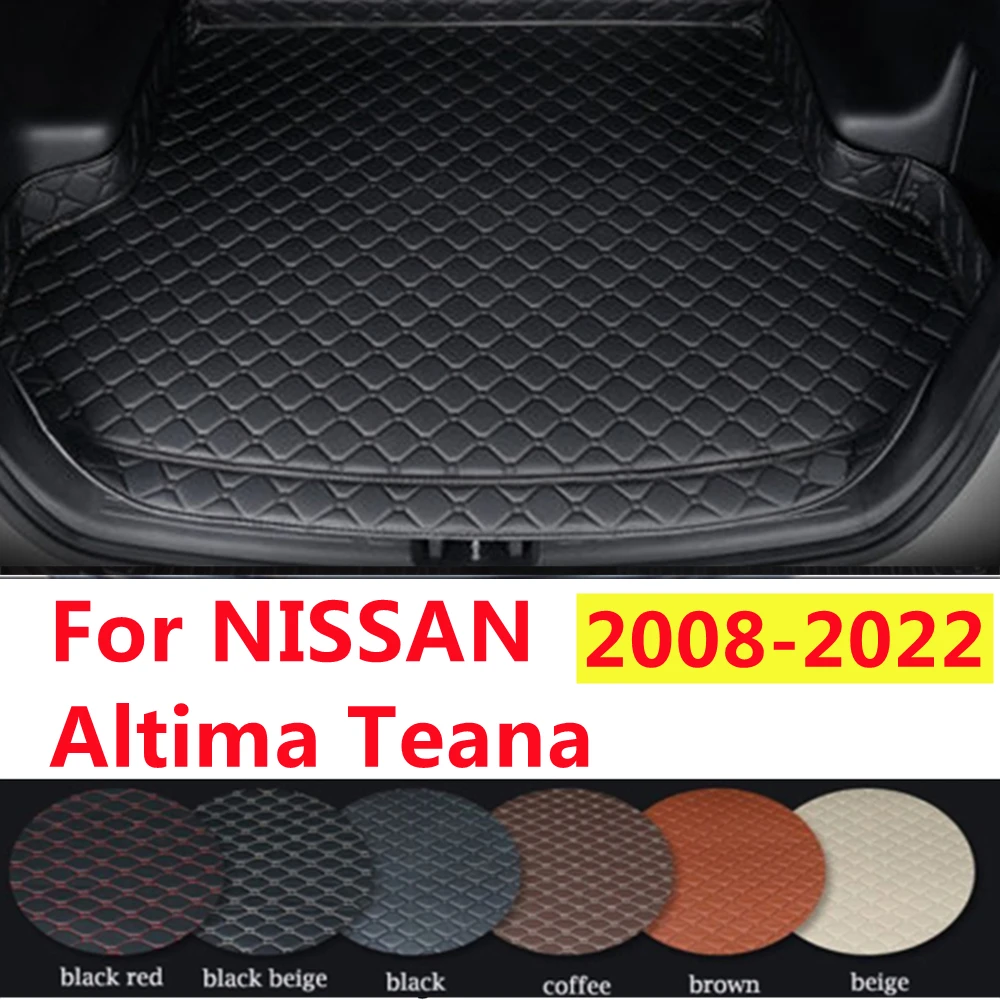 

SJ Высокая сторона любую погоду на заказ подходит для NISSAN Altima Teana 08-22 автомобильный коврик для багажника автомобильные аксессуары задняя крышка грузового лайнера ковер