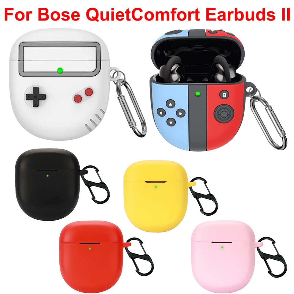 Case For Bose QuietComfort Earbuds II Silicone Protective Cover