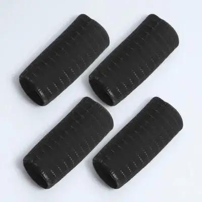 4Pcs 바이올린 활 그립 절묘한 장인 정신 연습 자세 교정을위한 고무 바이올린 활 부품 악기 공급
