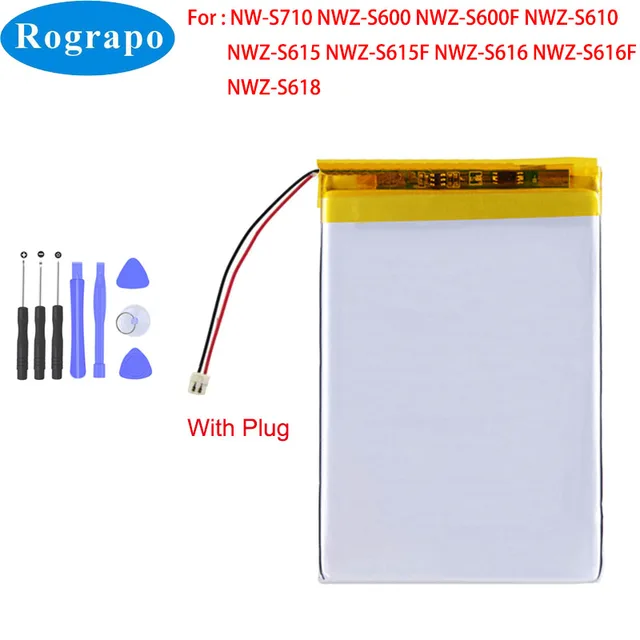 Battery For Sony NWZ-A845 A840 A844 E453 E463 NW-A... – Grandado