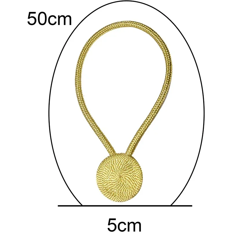 Curtain tiebacks 1PC Strong Magnetic Tiebacks Curtain Home Decor Buckle Clips Accessory Buckles Hook Holder