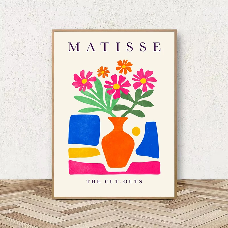 Matisse Illustration Canvas Paintings Colorful Corals Poster Minimalist Art Print Wall Art Picture For Room Home Decoration S51958D73F2554877B96940571Cdc4E9En