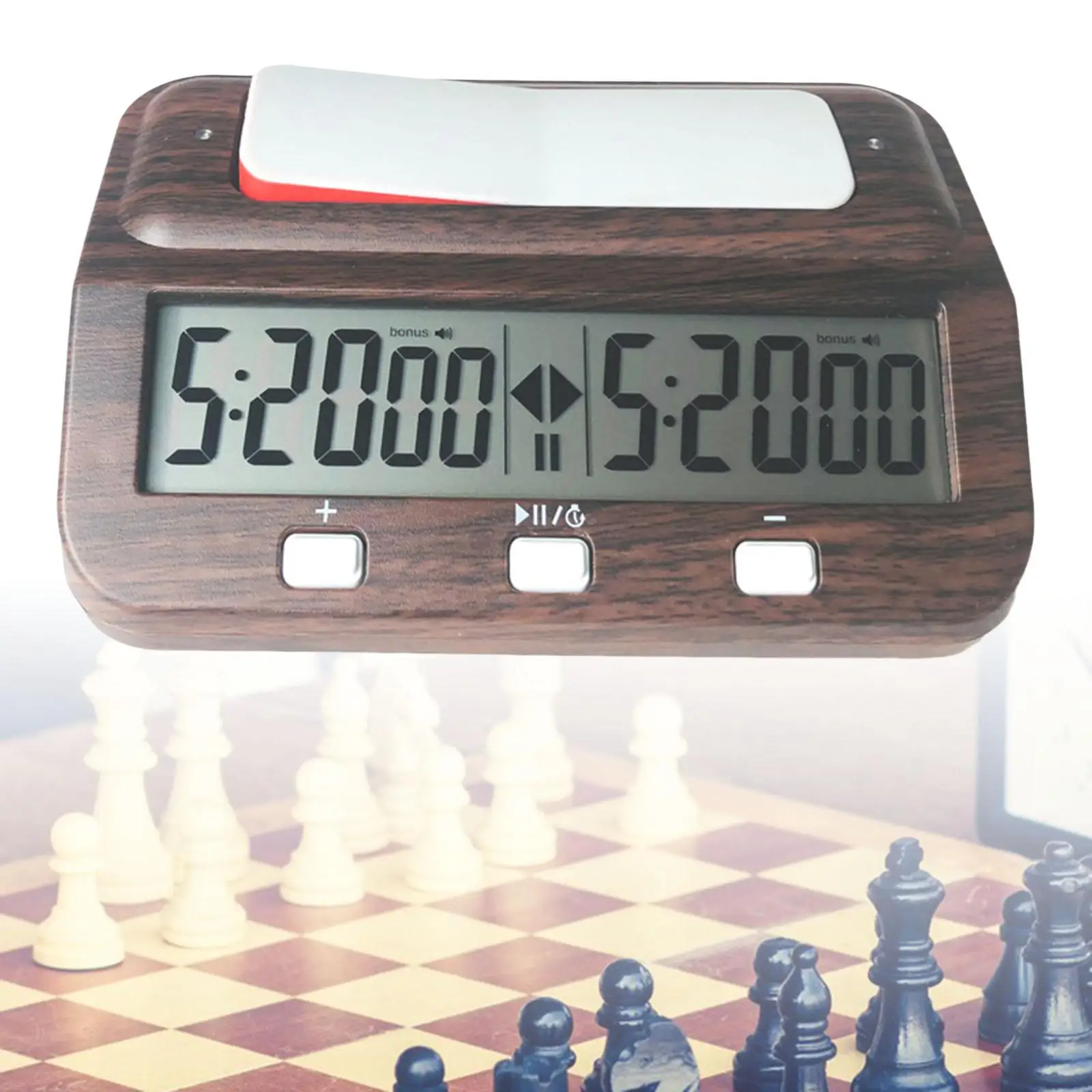 Professional Chess Clock Memory Function Portable Tournament Clock Analogue Chess for International Accessory