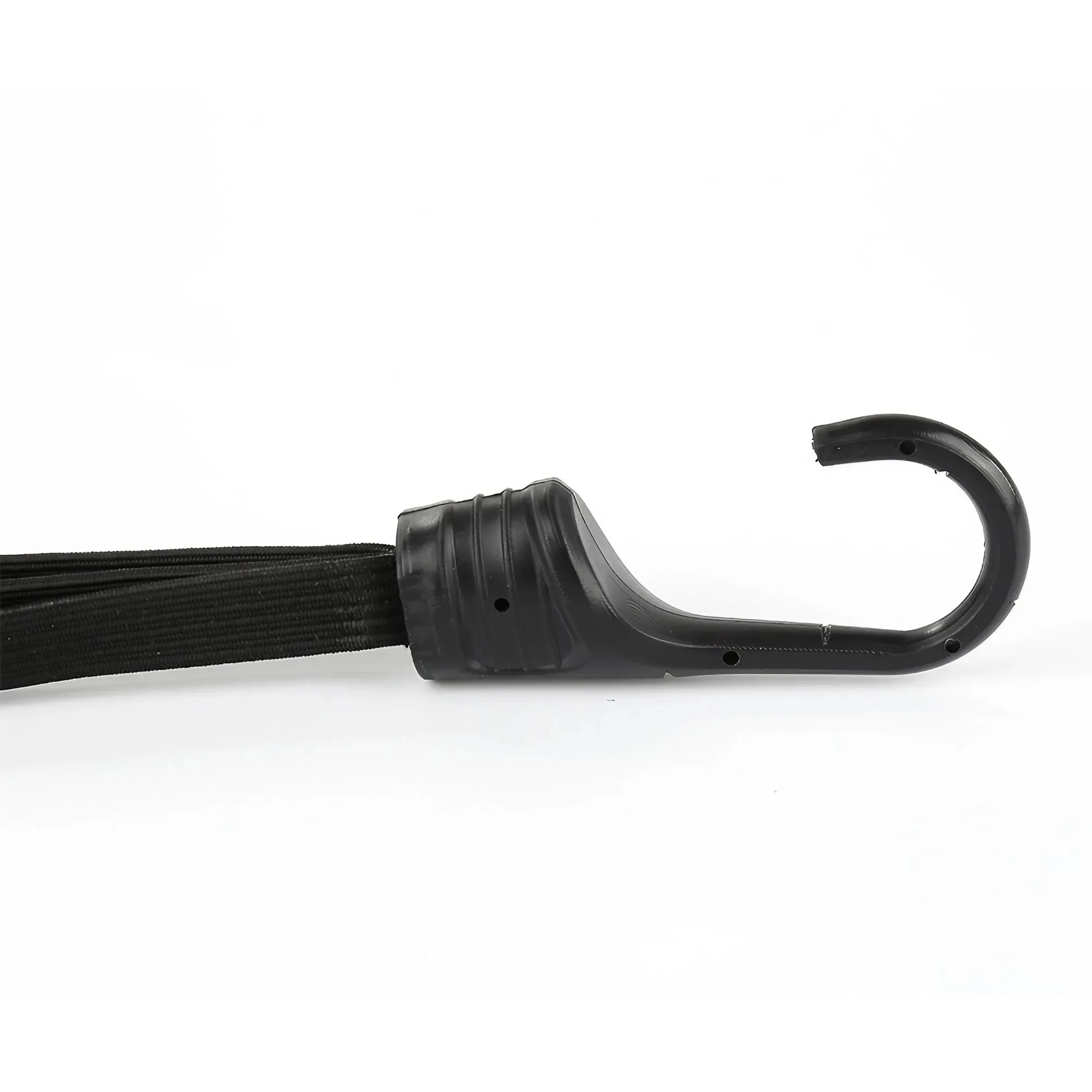 Universal 60cm Motorcycle Helmet and Gear Strap, High-Strength Elastic Bungee Cord with Hook