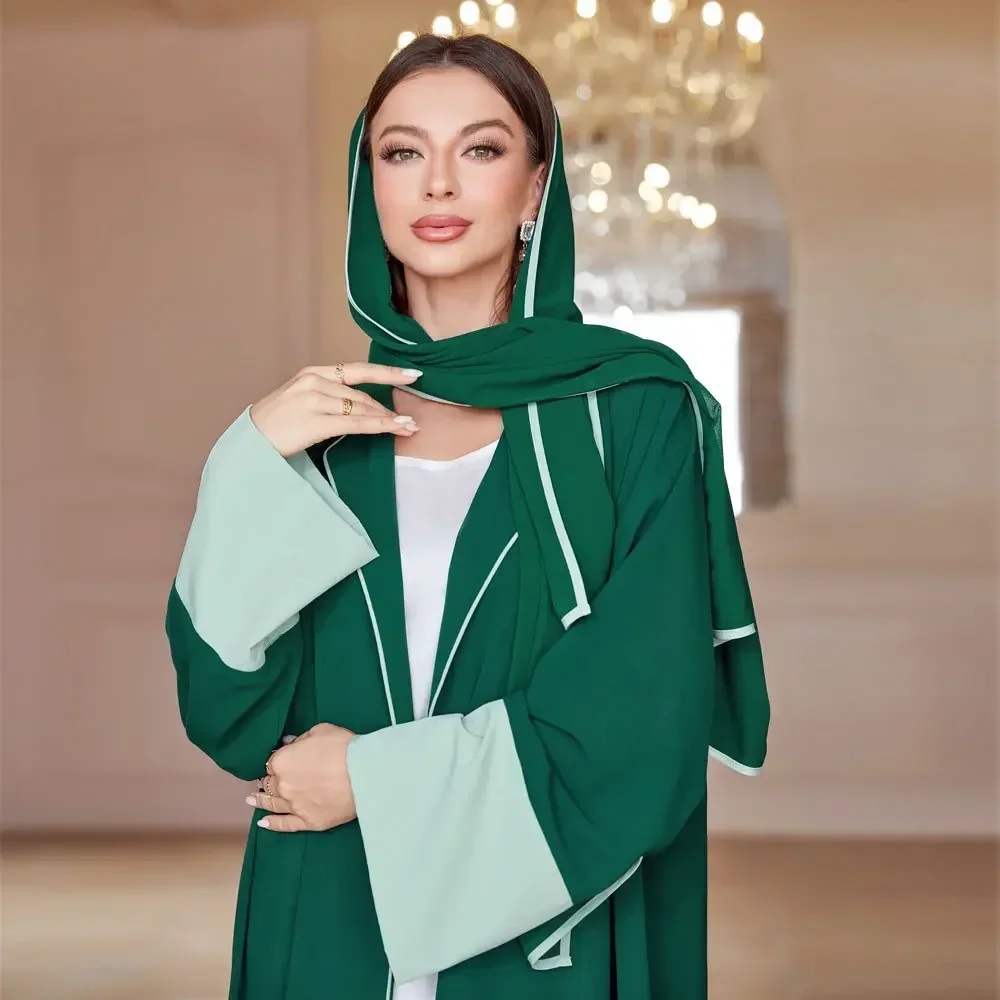 

Dubai Abaya Turkish Saudi Arabia African Dresses for Women Caftan Robe Kimono Cardigan Muslim Hijab Dress Islam Clothing Kaftan