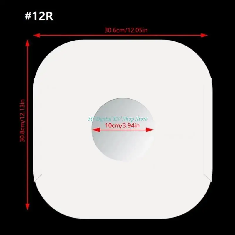 E74D 방진 기록 내부 슬리브 기록 가방 10PCS 세트 크래프트 종이 및 PO 필름