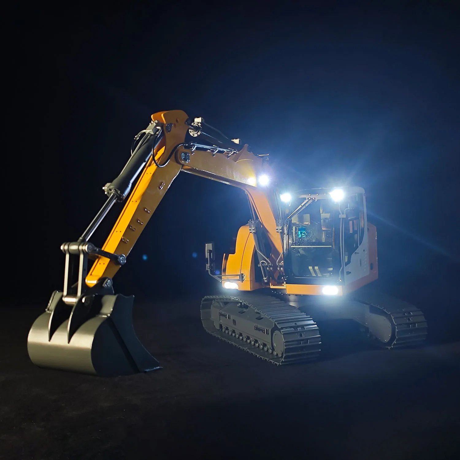 1/14 JDM-208 R920 RC Hydraulic Excavator RTR Three Way Directional