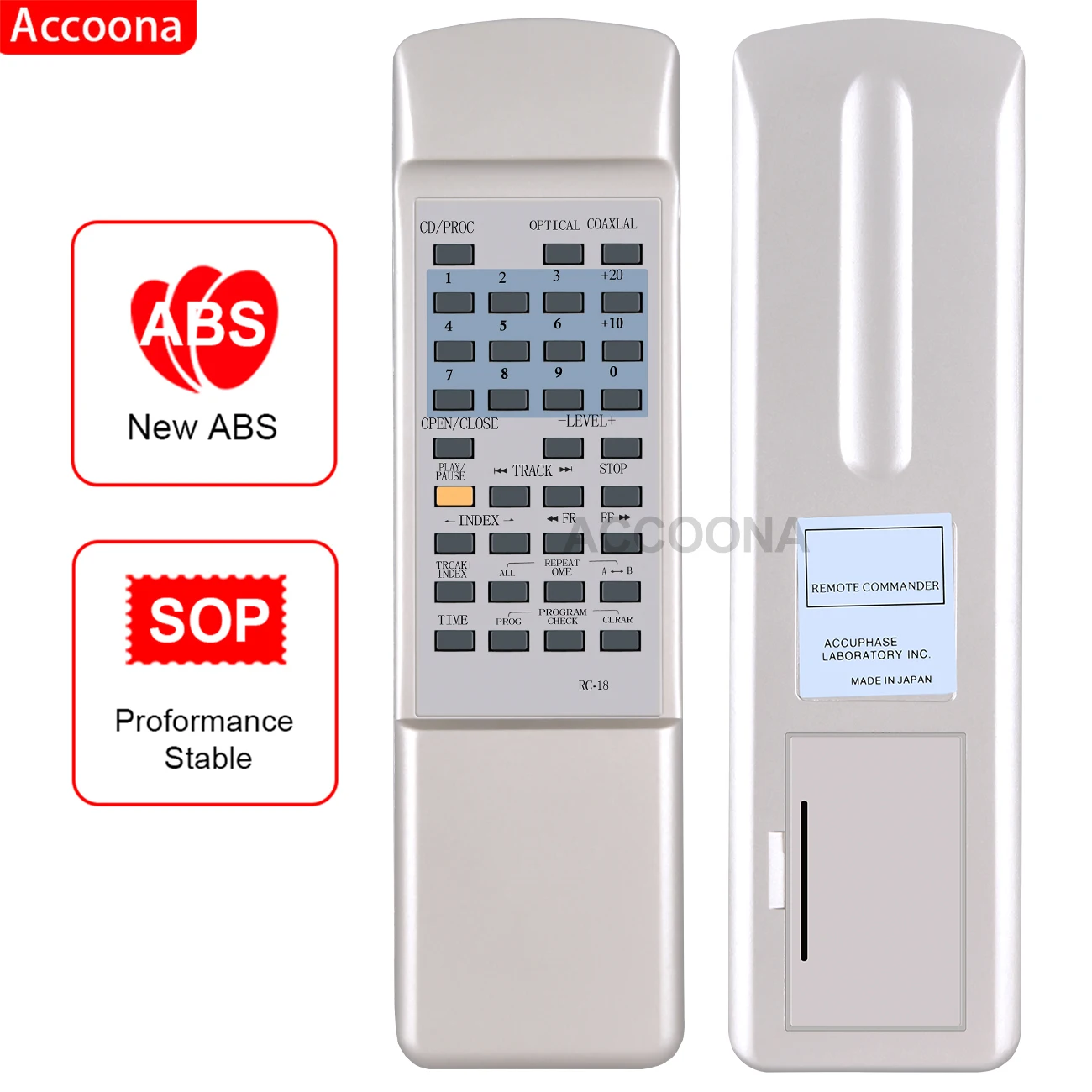 Rc-18 Per Telecomando Accuphase Av Cd E-211 E-213 E-460 E-408