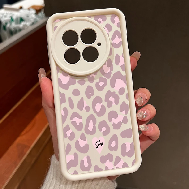 Leopard Print Shockproof Bumper TPU Silicone Soft Phone Case Cover