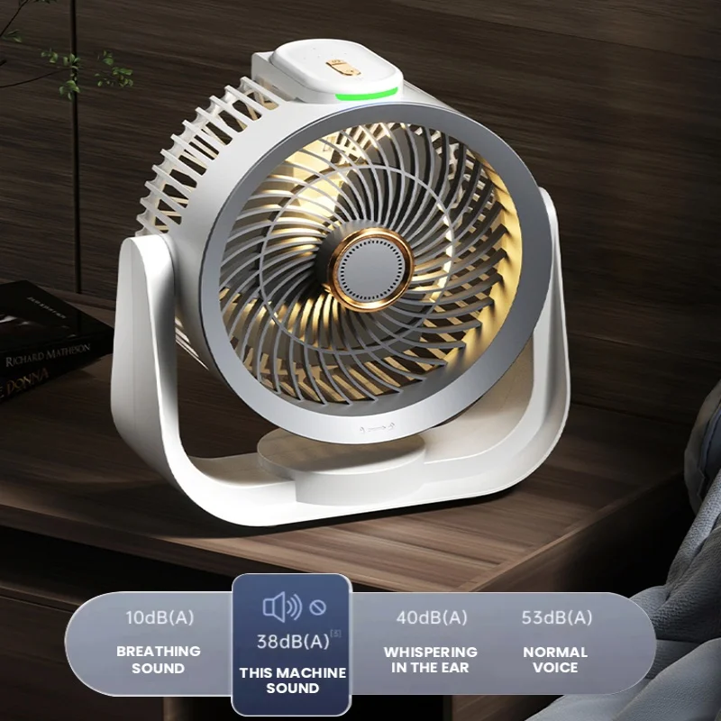 

Multifunctional Electric Fan Circulator Wireless Portable Home Quiet Ventilator Desktop Wall Ceiling Fan Cooler Air Conditioner