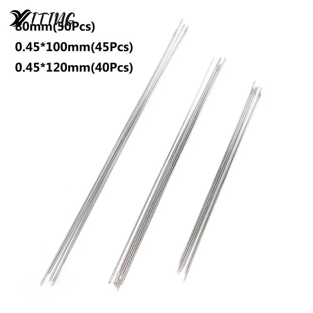 40PCS DIY Beading Needles Threading Cord Fine Jewelry Tools For Making