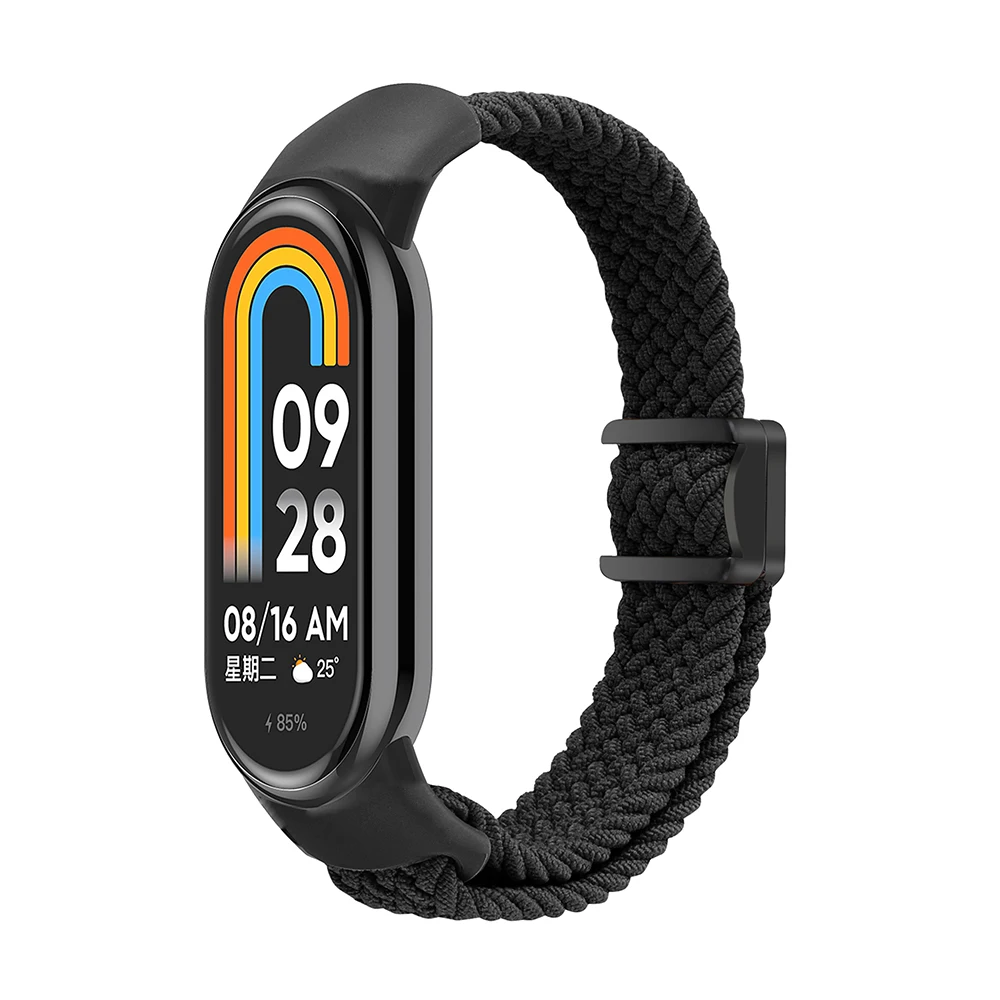Magnetic Braided Loop Strap - Stretchy Nylon Elastic Sport Band