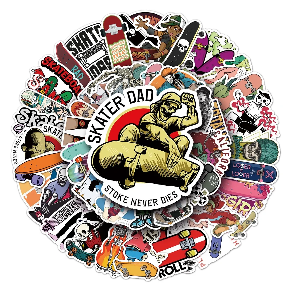 Lot De 100 Autocollants Mignons En Vinyle Pour Ordinateur Portable, Bouteille D'eau, Moto, Vélo, Skateboard, Bagages, Graffiti, Téléphone, Pour Filles Et Femmes
