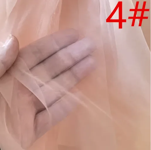 Rete in Seta per la Realizzazione di Extension Capelli con Nastro Invisibile - Materiale Base 100% Seta per Extension Capelli e Creazione di Parrucche Personalizzate - immagine 4