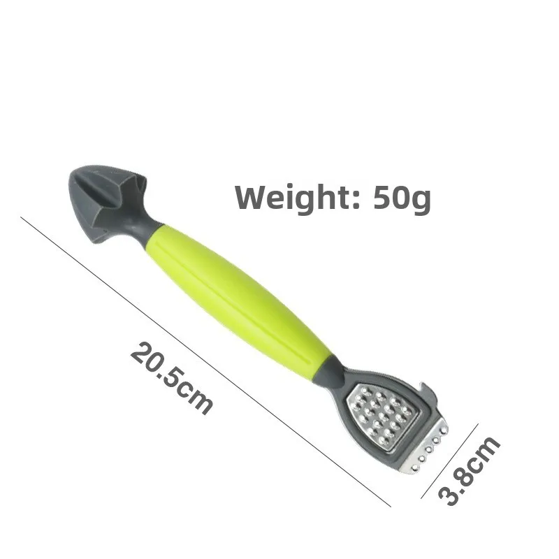 Spremiagrumi Due-in-Uno, Grattugia per Limone, Formaggio, Arancia e Mandarino, Utensile da Cucina Multifunzionale