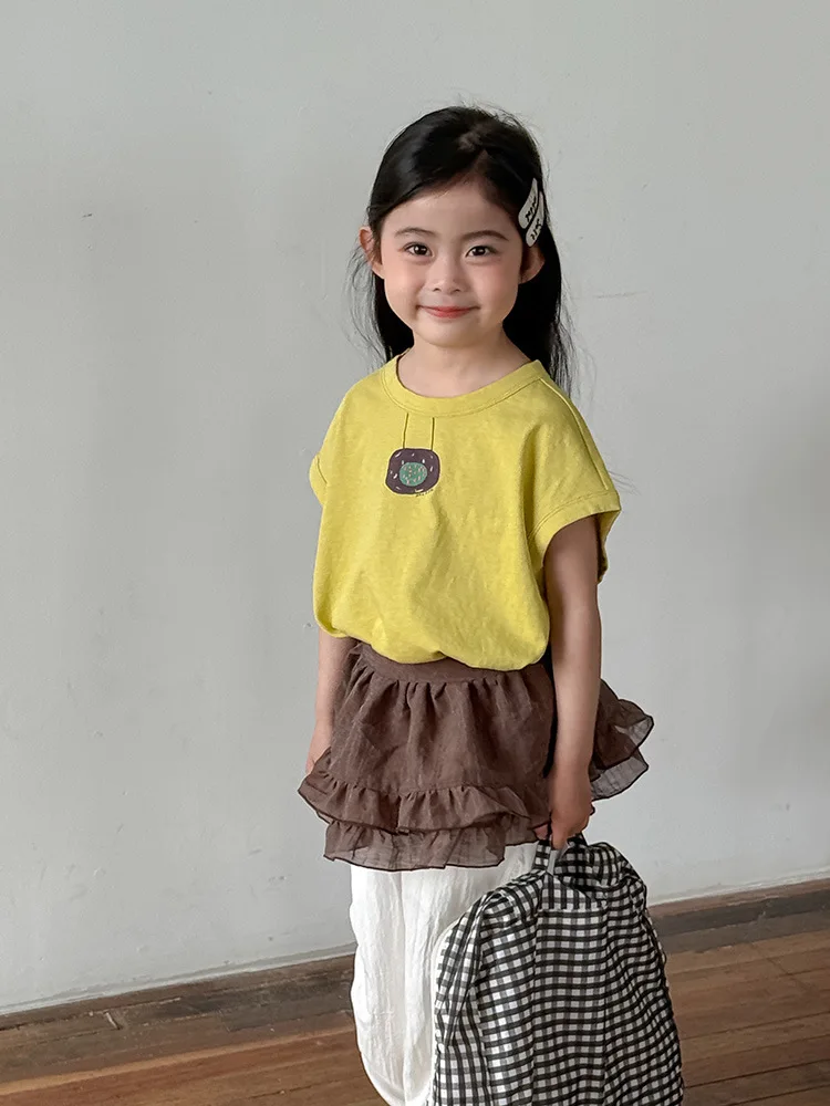 2025 Summer New Children Short Sleeve T Shirts Cotton Girls Cute Cartoon Print Tee Boys Thin Tops Kids Casual O-neck T Shirt 2 2025 Summer New Children Short Sleeve T Shirts Cotton Girls Cute Cartoon Print Tee Boys Thin Tops Kids Casual O-neck T Shirt - Image 2