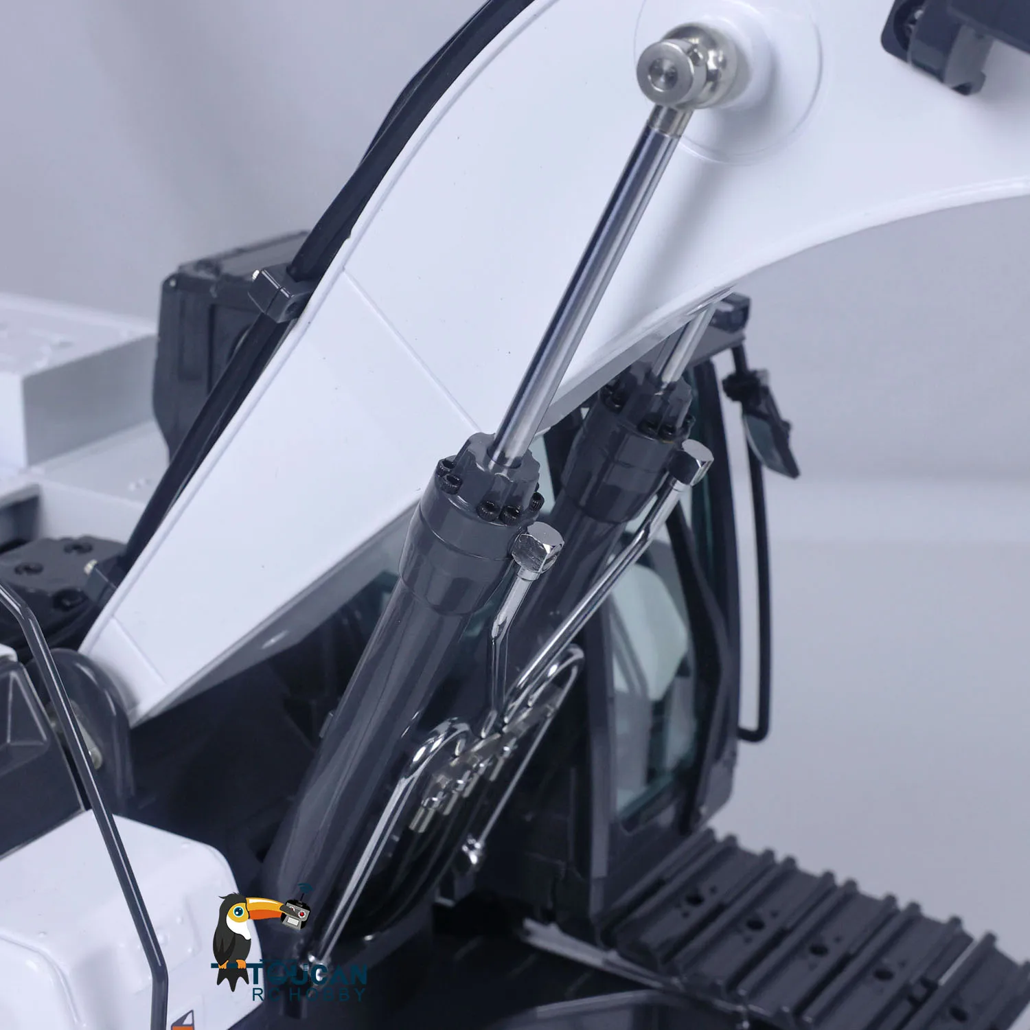 Upgraded Version Kabolite K961-100S RC Hydraulic Excavator 1/18 HUINA K336GC Light Engineering Digger Painted Model TH22472 6