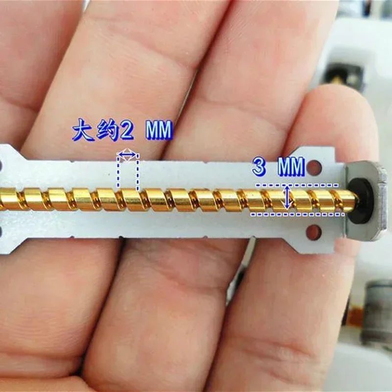 45mm Stroke Linear Actuator 5V 6V 2-Phase 4-Wire Micro 15mm Stepper Motor Miniature Precision Stepper Motor
