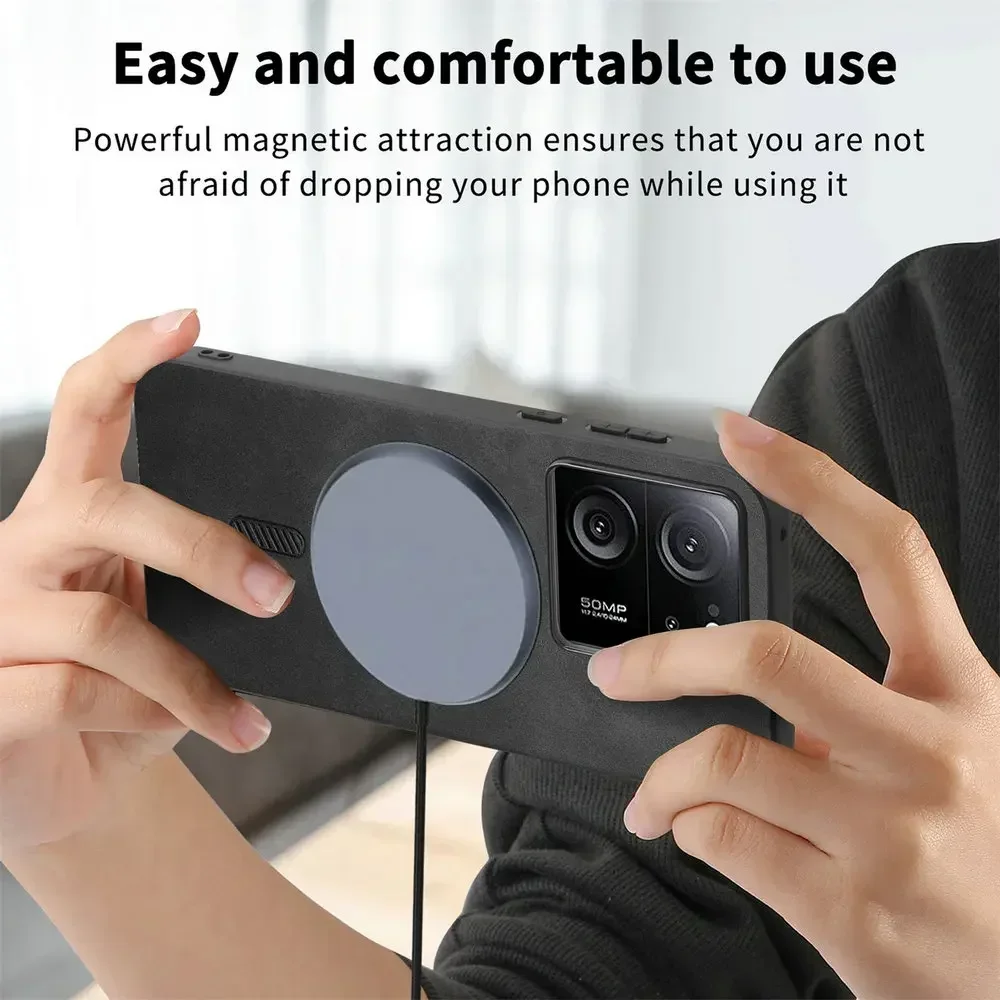 Ultra Thin Magnetic Leather Shockproof Phone Case