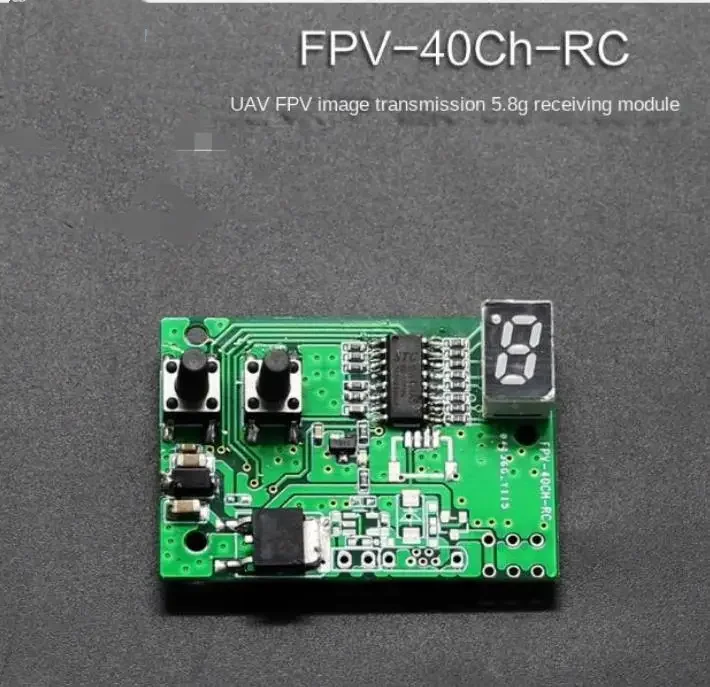 

Приемник передачи изображения 5,8G 40-pass DIY UAV FPV Kit Module