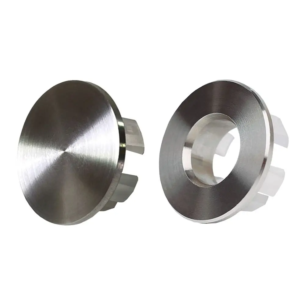 อ่างล้างจานสแตนเลสล้นครอบคลุมรอบเปลี่ยนอ่างล้างหน้าล้นแหวนปลั๊กแหวนหมวกห้องครัวอุปกรณ์ห้องน้ํา 1