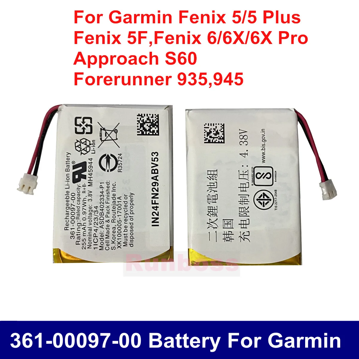 Garmin Forerunner Akku Garmin Fenix Replacement Smartwatch Battery
