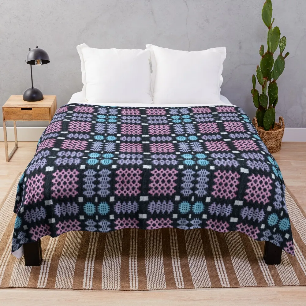 

Traditional Woven Welsh Blanket Throw Blanket Thin Blanket For Sofa Blankets For Baby