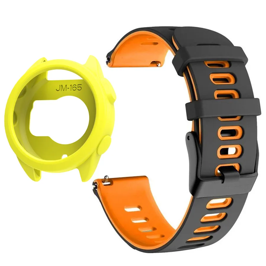 Silicone Sports Watch Band and Protective Cover Shell