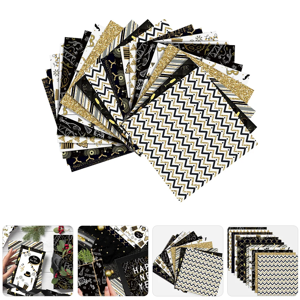 

24 Sheets Multi-use Scrapbook Diy Papers Planner Papers Handbook Papers Diy Supplies