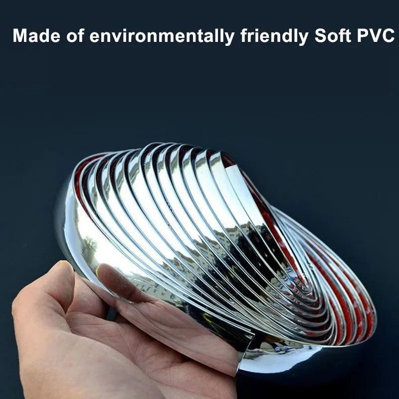 الكروم سيارة شريط مزخرف نافذة السيارات حافة الباب...