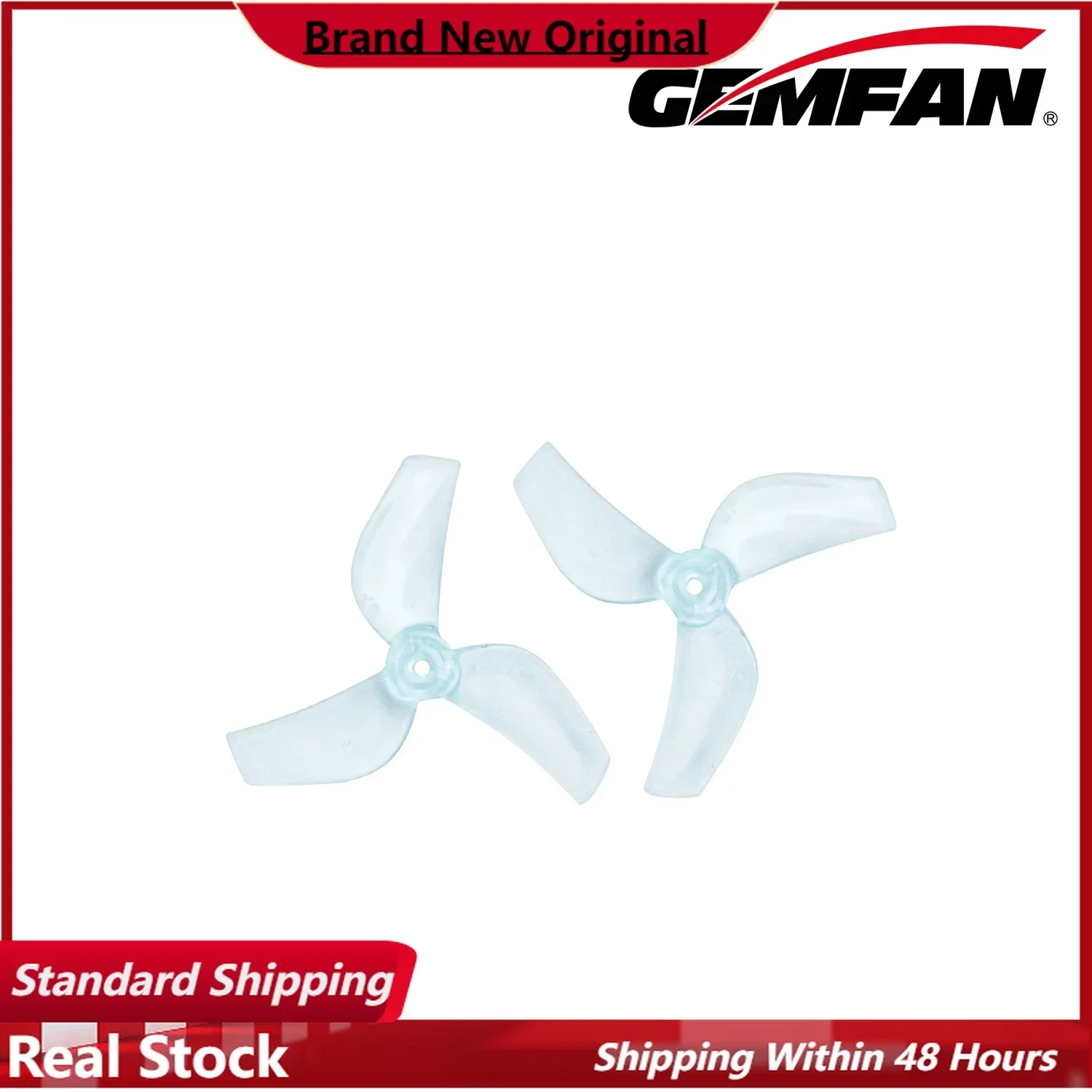 8Pairs(8CW+8CCW) Gemfan 1219S 31mm 3-Blade Ultra-lightweight Propeller for FPV Tinywhoop Micro Drone 0702 29000KV DIY Parts