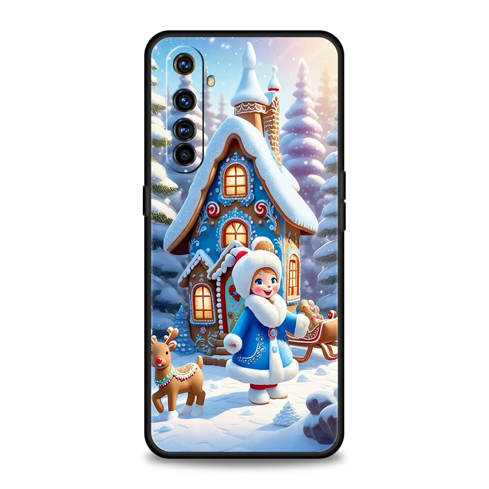 Festive Holiday Silicone Phone Case - Christmas & New Year Design