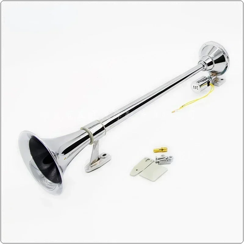 내구성 있는 AS037 640mm 단일 튜브 원형 경적 12V/24V 전기 제어 트럭 가스 펌프