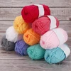 25(50)pcs/bag 4 Ply Milk Cotton Yarn For Hand Knitting Crocheting Scarves,Sweaters,Shawls,Blankets,Pet Toys,Various Handmade DIY 4