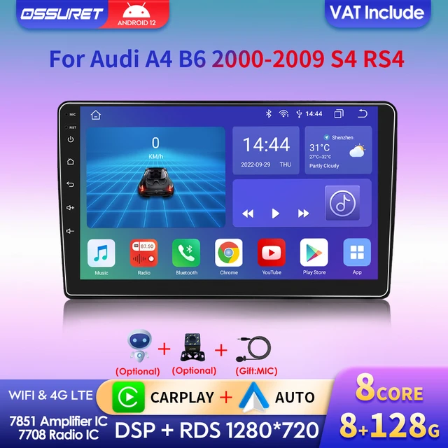 Autoradio GPS Android, Audi A4