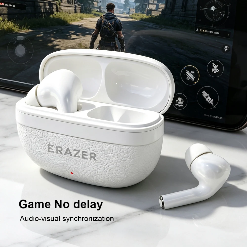ERAZER Airs Pro Wireless Bluetooth Earphones with Touch Controls and ANC Noise Cancellation