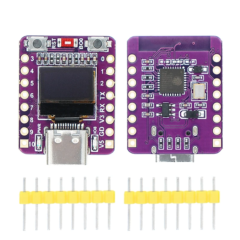 รูปสินค้า บอร์ดพัฒนา ESP32-C3 หน้าจอ OLED 0.42 นิ้ว ใช้งานง่าย
