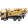 Huina Large Ten Channel 1:14 Semi-Alloy Concrete Mixer Sound And Light Remote Control Engineering Car Model Children'S Toys 3