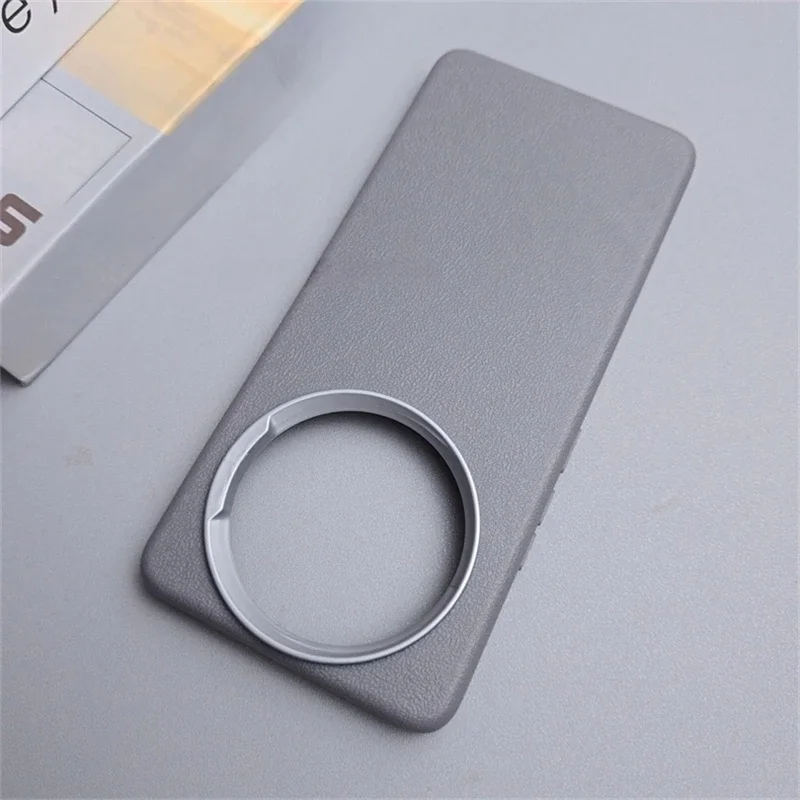 Luxury PU Silicone Phone Back Cover - Soft Shockproof Bumper Case