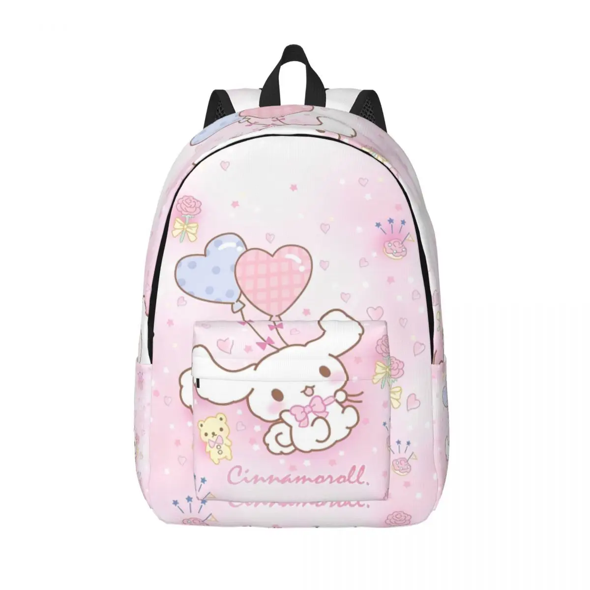

Sanrio Cinnamoroll Cute Cartoon Fashion Backpack with Pocket Student Work Daypack for Men Women College Shoulder Bag