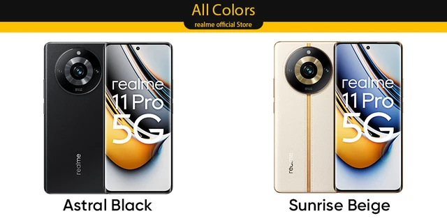 Realme 11 Pro Plus 5G 12/512GB Amoled FHD+ Curved Sunrise Beige