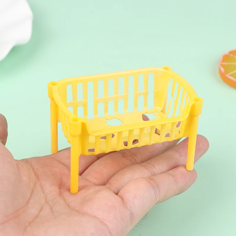 

2 шт., миниатюрный стеллаж для хранения для кукольного домика, для ванной комнаты, кухни, овощей, фруктов, напитков, стеллаж для декора кукольного домика