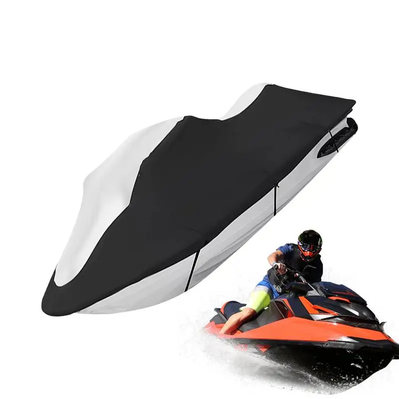 Motorboat Cover Protective Motorboat Waterproof 600D Oxford Cover Good Softness UV Protection For Winter Spring Summer And