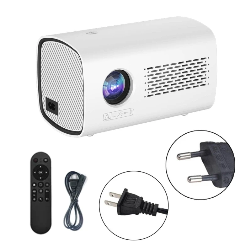 

T100 Small Projector Clear Display WIFI6 2.4G+5G 1GB+16GB Memory Bluetoothcompatible Easy Installation