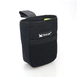 Compact Pet Training Treat Pouch and Snack Waist Bag (Black)