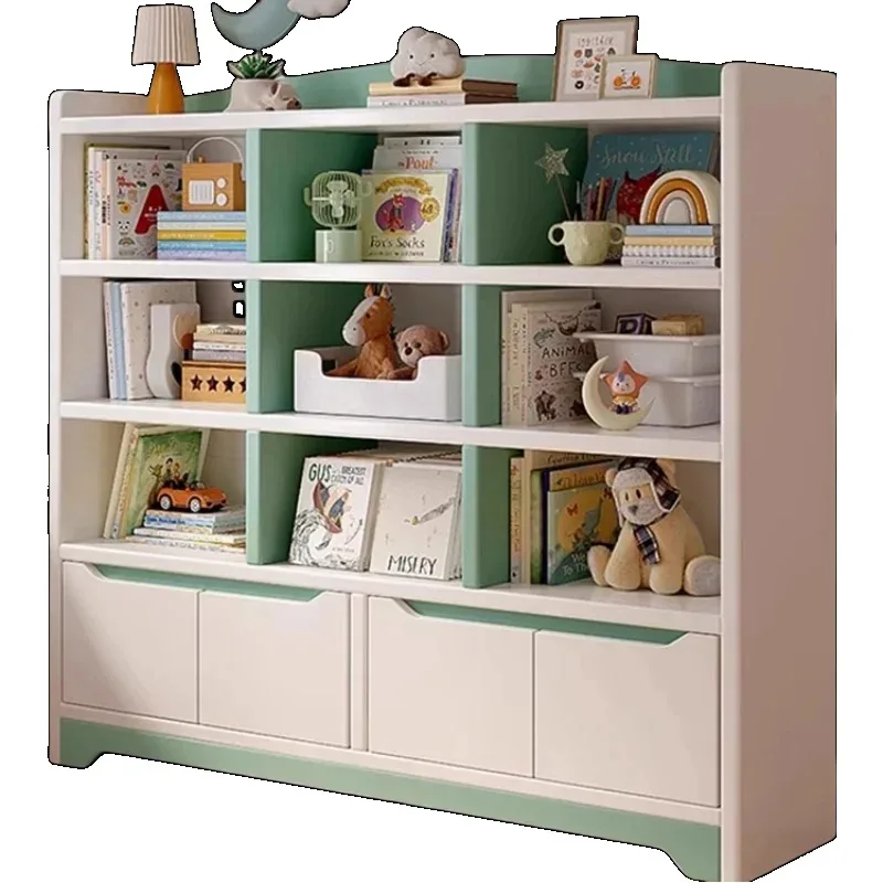 Children's Bookcases Kids Bookshelf Storage Toy Bookcase Library Child Bookshops Book Shelf Shelves Baby Furniture Room Songmics