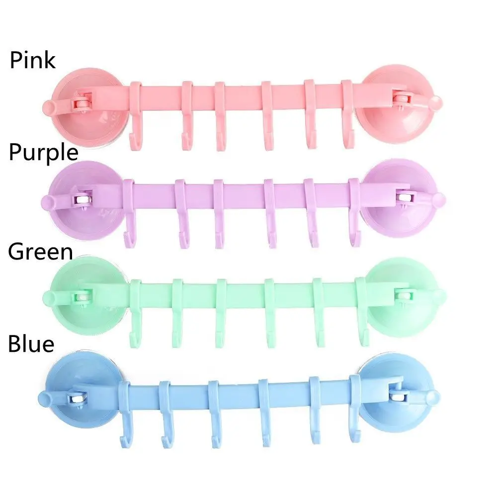Bathroom Kitchen Wall-mounted Vacuum Sucker Adjustable Hanger Adjustable Hook Storage Holders Hooks multifunctional hooks suction cup hook