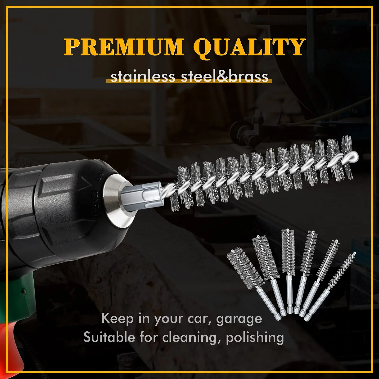 Pulizia Tubi Ugelli Spazzola Per Pulizia Tubi In Acciaio Inox - 19